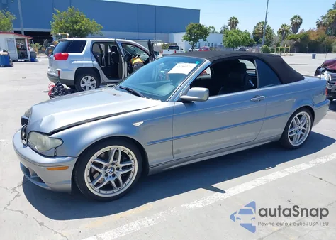 2005 BMW 330Ci from USA, damaged, VIN WBABW53495PL49091